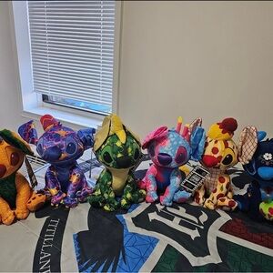 Disney Orange and Yellow Stuffed Animals Collection